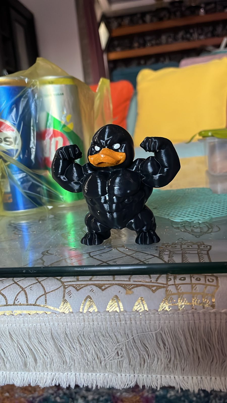 The Black Muscle Duck.