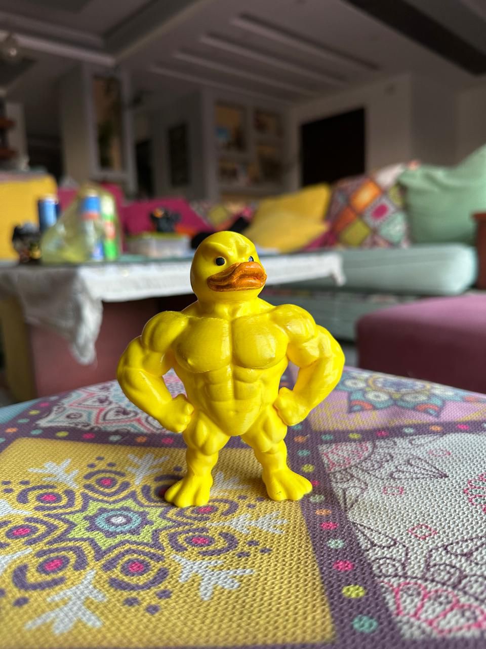 The Yellow Muscle Duck.