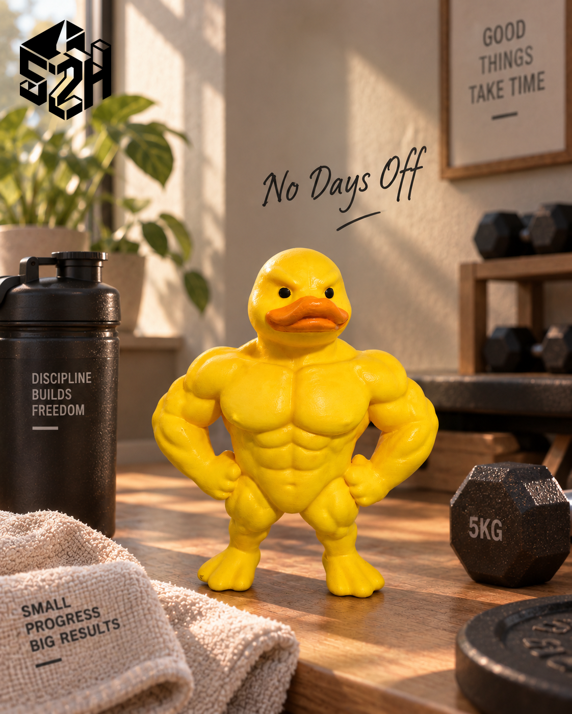 The Yellow Muscle Duck